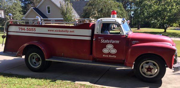 Truck looks great with its new branding.  Thanks Kim at The Graphics Source.