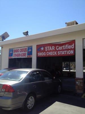 Good reviews, Good customer service. I took my car for the smog check. Fast no waiting.