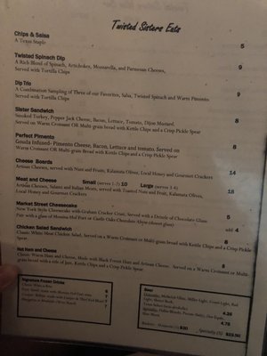 Food Menu