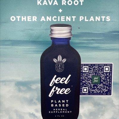 Kava root energy shot