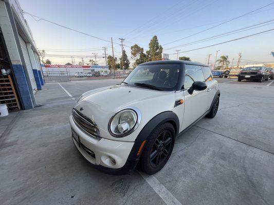 2012 Mini Cooper Oil Change