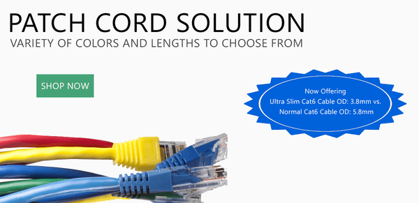 CAT6, CAT6A Patch Cords