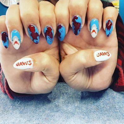 I asked Helen for JAWS themes nails and she didn't disappoint