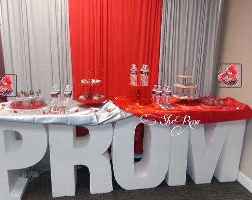 Prom Table for RENT