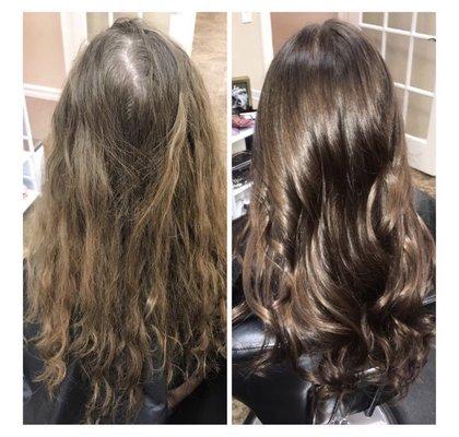 Before and after by Lisa