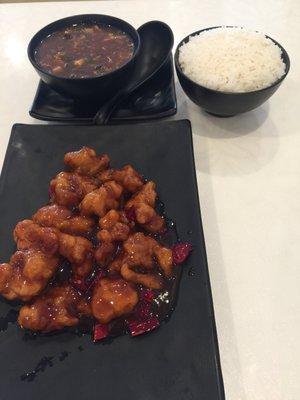 $7 Lunch Special - General TSO's Chicken