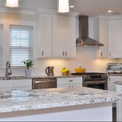 Bianco antico countertops