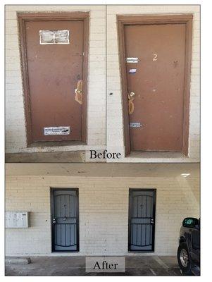 Security Door Installation