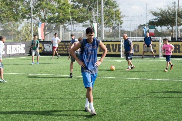 5v5 pickup game at Soccer 5 Kendall