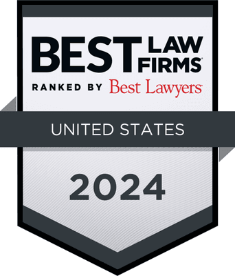 2024 Best Law Firm ranked by Best Lawyers USA