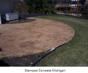 stamped concrete