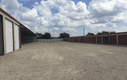 Wide Driveways between units.