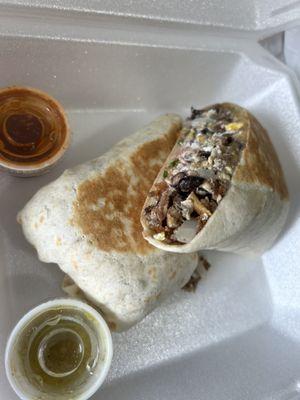 Breakfast burrito