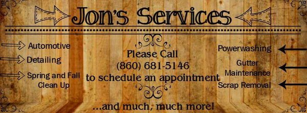 Jon's services