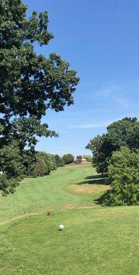 Hole number 2 at Clover Hill