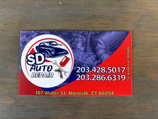 SD Auto Repair Norwalk CT