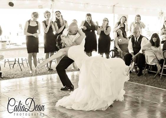 Ashley and Jerome's First Dance.