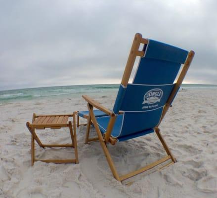 Beach Chair setups with Jongle