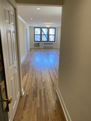 Re Finished Hardwood Floor