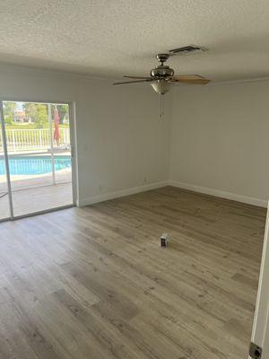 Master Bedroom fully painted