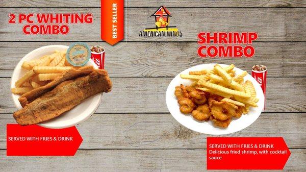 FISH & SHRIMP
COMBOS