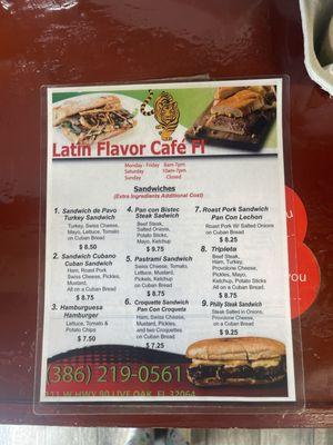 Latin Flavor Cafe