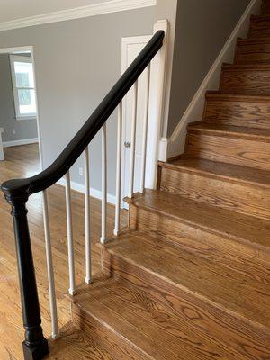 Steps Re stain