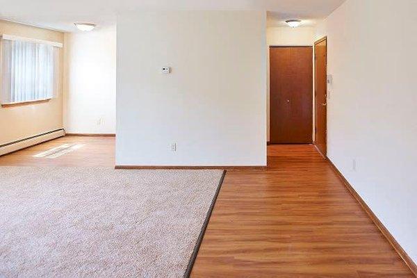 Living Room at Greenway Apartments