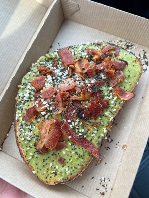 Bacon Avocado Toast