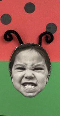 Fun project! "The grouchy ladybug" just love this picture