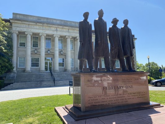 The Greensboro Four Monument