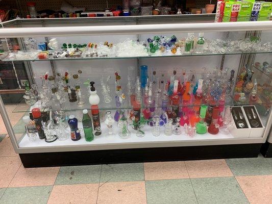 Bongs and bowls etc