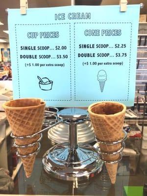 Irresistible crispy sugar cones