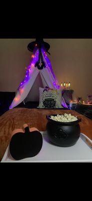 Hocus Pocus Themed Sleepover