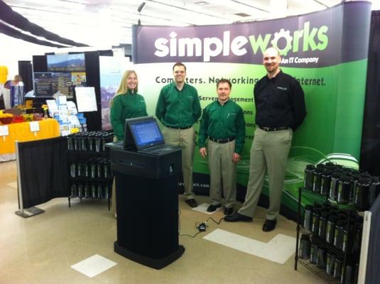 Simpleworks at the Chamber expo 2011.