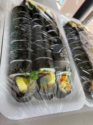 Fresh gimbap