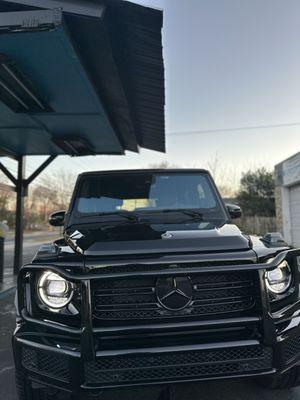 Maintenance Hand Wash Service Completed on This Mercedes Benz G63