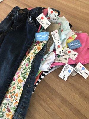 Deals from today (like-new $5 Gymboree top for 25% off!)