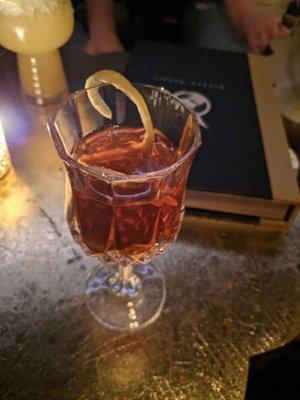 Cognac cocktail