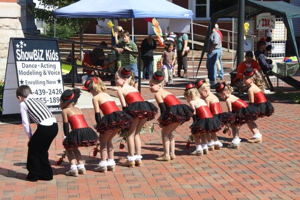 Performing at a Fall Festival