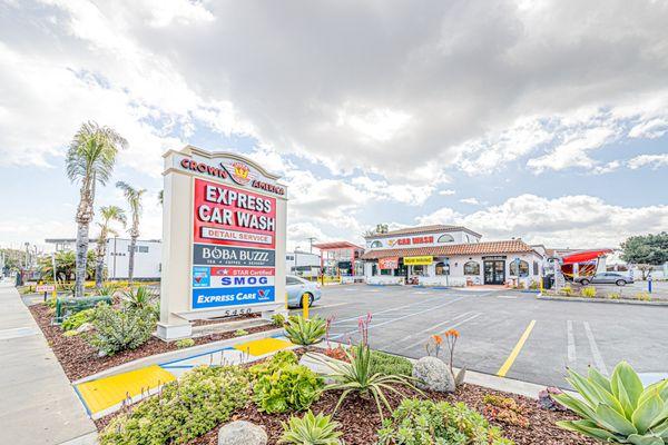 One stop shop Car Care Center! (car wash, smog check, oil change + boba cafe)