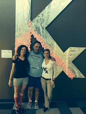 Kinetix Southwood supports the local fight against breast cancer.