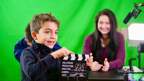 We teach videography - in a fun, accessible way - as students work together on screen and behind-the-scenes to produce tv-style videos.