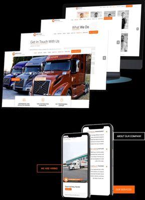 REDESIGN OF THE MAIN WEBSITE MMM EXPRESS