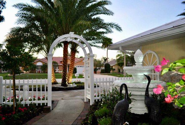 Beautiful Courtyard in Merritt Island, FL