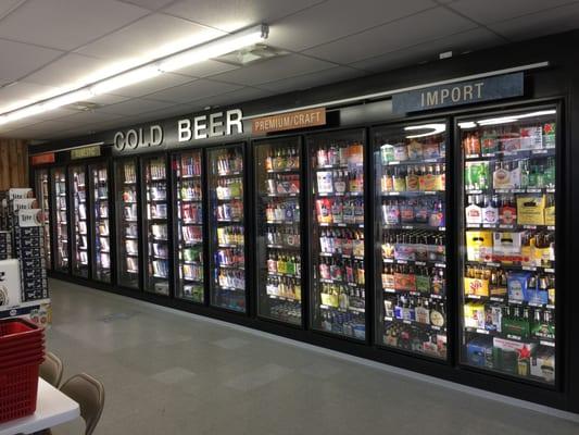 Largest Selection of beer in the area