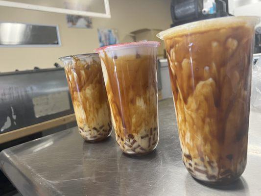 Boba tea Brown Sugar.