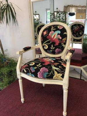 Finish upholstered work