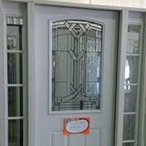 Monthly Special: Includes door, clear sidelights and paint grade frame. Add a no rot frame for $150 more.