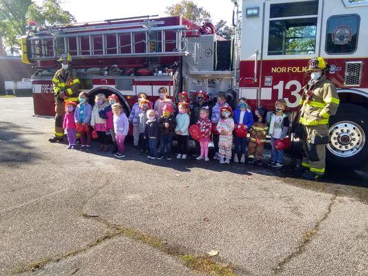 Visit from our local fire fighters!